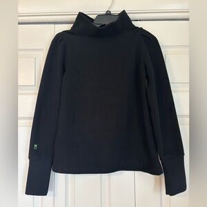 Dudley Stephens Fleece Top S Puff Sleeve (might be Palmer?)